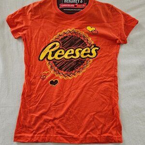Reese's Hershey cap sleeve t-shirt, M